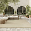 Nourison Tulum TLM02 Cream Area Rug Corner Image