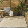 Nourison Tulum TLM02 Cream Area Rug Room Image Feature