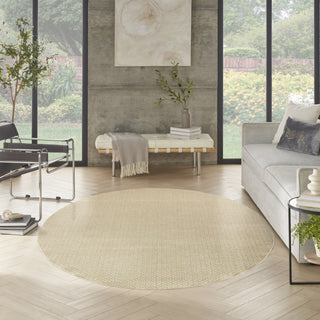Nourison Tulum TLM02 Cream Area Rug Room Image Feature
