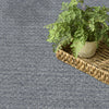 Nourison Tulum TLM02 Denim Area Rug Corner Image