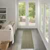 Nourison Tulum TLM02 Olive Area Rug Corner Image