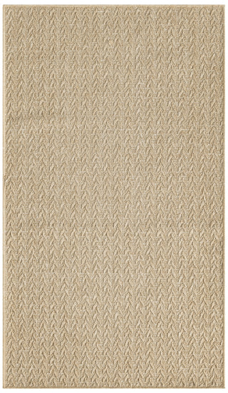 Nourison Tulum TLM02 Taupe Area Rug Main Image