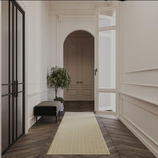 Nourison Tulum TLM02 Taupe Area Rug Corner Image