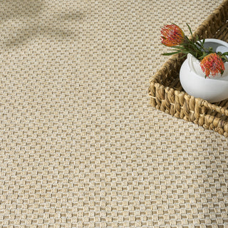 Nourison Tulum TLM03 Cream Area Rug Texture Image