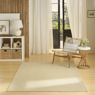 Nourison Tulum TLM03 Cream Area Rug Swatch Image
