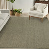 Nourison Tulum TLM03 Olive Area Rug Corner Image