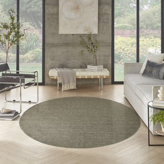 Nourison Tulum TLM03 Olive Area Rug Swatch Image