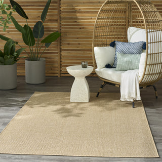 Nourison Tulum TLM03 Taupe Area Rug Swatch Image