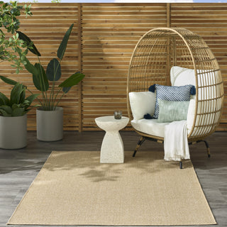 Nourison Tulum TLM03 Taupe Area Rug Swatch Image