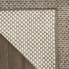 Nourison Tulum TLM03 Brown Area Rug Corner Image