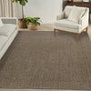 Nourison Tulum TLM03 Brown Area Rug Room Image Feature