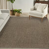 Nourison Tulum TLM03 Brown Area Rug Room Image Feature