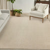 Nourison Tulum TLM03 Cream Area Rug Corner Image