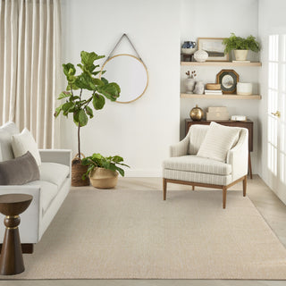 Nourison Tulum TLM03 Cream Area Rug Room Image Feature