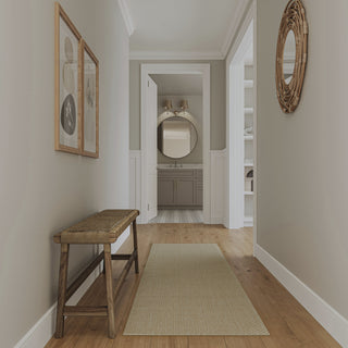 Nourison Tulum TLM03 Cream Area Rug Corner Image