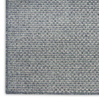 Nourison Tulum TLM03 Denim Area Rug Texture Image