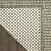 Nourison Tulum TLM03 Olive Area Rug Corner Image