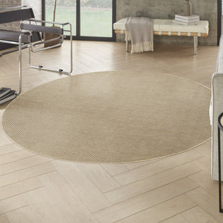 Nourison Tulum TLM03 Taupe Area Rug Corner Image