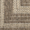 Nourison Tulum TLM04 Brown Area Rug Corner Image