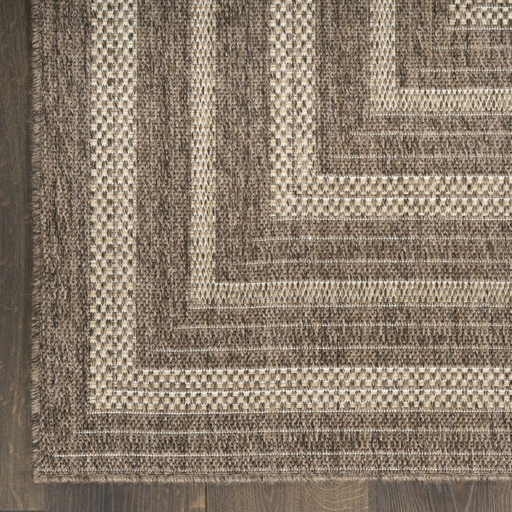 Nourison Tulum TLM04 Brown Area Rug main image