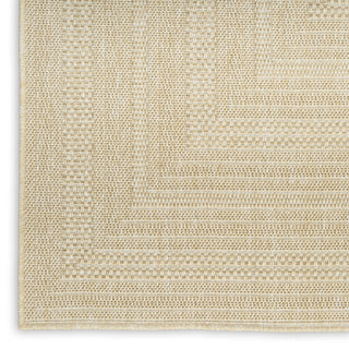 Nourison Tulum TLM04 Cream Area Rug Corner Image