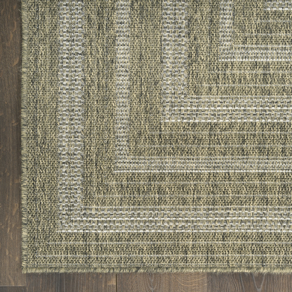 Nourison Tulum TLM04 Olive Area Rug main image