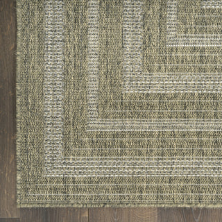 Nourison Tulum TLM04 Olive Area Rug main image