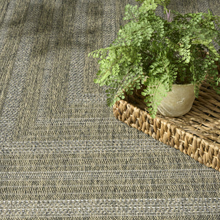 Nourison Tulum TLM04 Olive Area Rug Texture Image