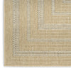 Nourison Tulum TLM04 Taupe Grey Area Rug Corner Image