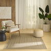 Nourison Tulum TLM04 Taupe Grey Area Rug Swatch Image