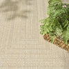 Nourison Tulum TLM04 Cream Area Rug Corner Image
