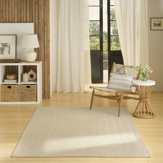 Nourison Tulum TLM04 Cream Area Rug Room Image Feature