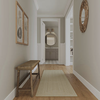 Nourison Tulum TLM04 Cream Area Rug Corner Image