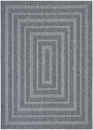 Nourison Tulum TLM04 Denim Area Rug Main Image