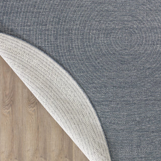 Nourison Tulum TLM04 Denim Area Rug Corner Image