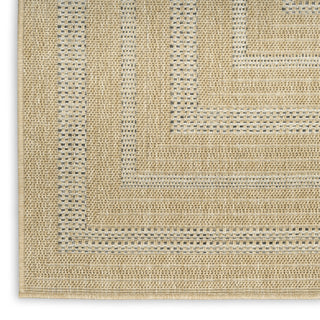 Nourison Tulum TLM04 Taupe Grey Area Rug Texture Image
