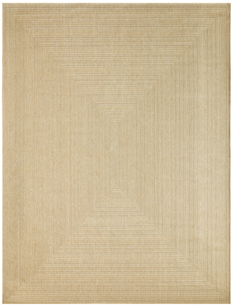 Nourison Tulum TLM04 Taupe Ivory Area Rug main image