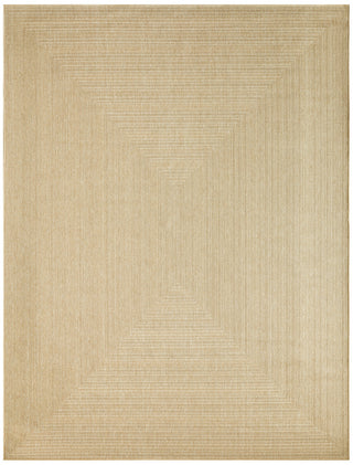 Nourison Tulum TLM04 Taupe Ivory Area Rug main image