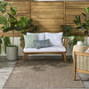 Nourison Tulum TLM05 Brown Area Rug Swatch Image