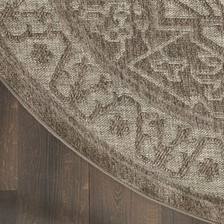 Nourison Tulum TLM05 Brown Area Rug Main Image