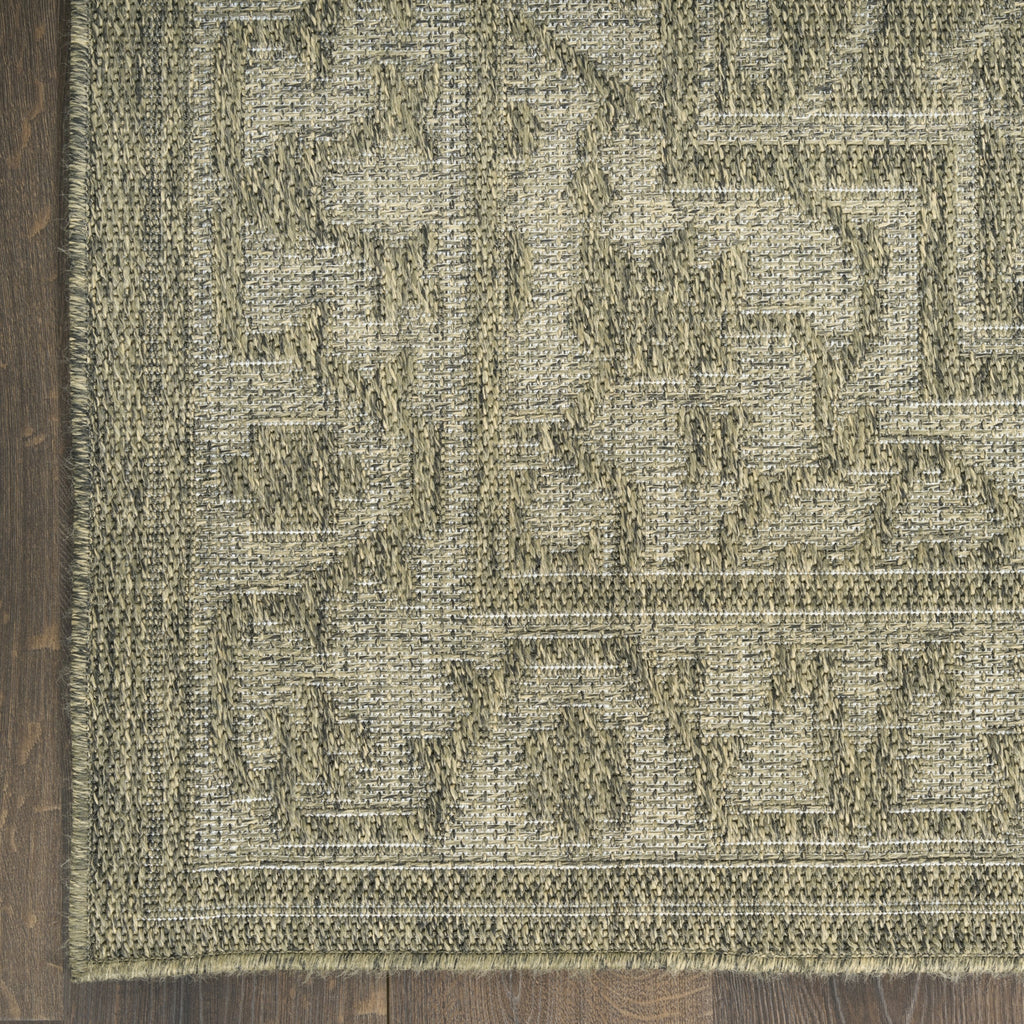 Nourison Tulum TLM05 Olive Area Rug main image