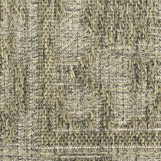 Nourison Tulum TLM05 Olive Area Rug Corner Image