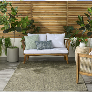 Nourison Tulum TLM05 Olive Area Rug Swatch Image