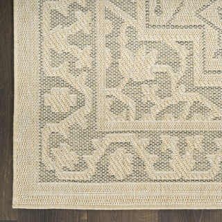 Nourison Tulum TLM05 Taupe Olive Area Rug main image