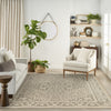Nourison Tulum TLM05 Taupe Olive Area Rug Swatch Image