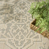 Nourison Tulum TLM05 Taupe Olive Area Rug Texture Image