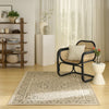 Nourison Tulum TLM05 Taupe Olive Area Rug Swatch Image