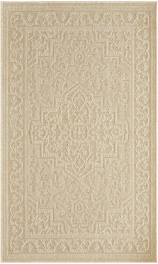 Nourison Tulum TLM05 Cream Area Rug Main Image