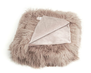 Auskin Tibetan Sheepskin Long Wool Birch Throw main image