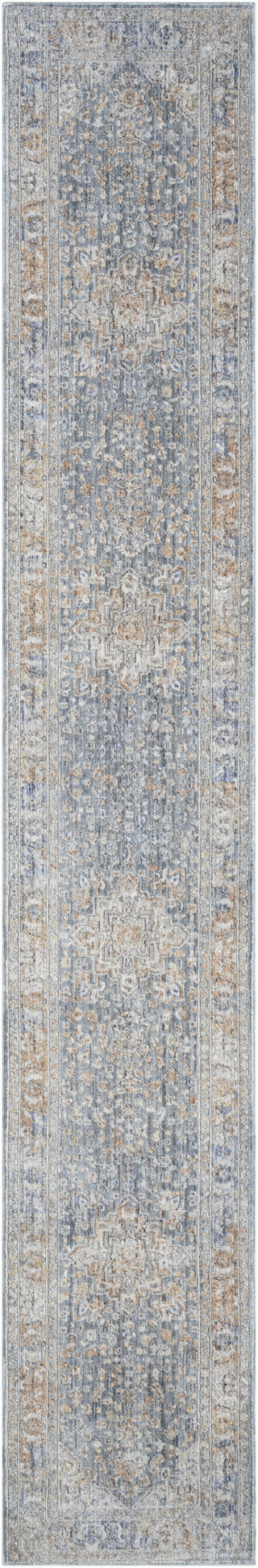 Nourison Elegant Heirlooms ELH01 Ivory Blue Area Rug Main Image